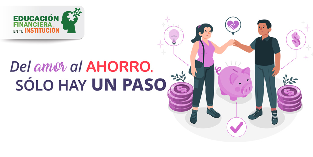 Del amor al ahorro, sólo hay un paso
